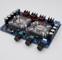 Carte d'amplificateur de puissance numérique haute puissance XH-A128 TDA7498E alimentation DC32V double 160W