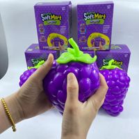 Vente en gros Nouveauté 2026 Jouet Squishy Géant en forme de Raisin, Parfumé, à Remontée Lente, en Mousse TPR, Fruité de Simulation, Anti-stress, Cadeau Fidget