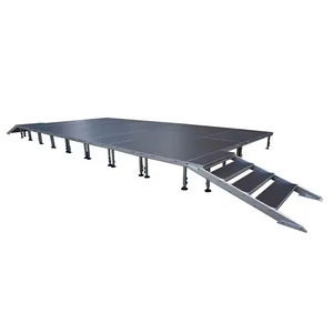 4FT*4FT Aluminum Portable Mobile Outdoor <b>Stage</b> Truss <b>Stage</b> Wooden <b>Platform</b> <b>Stage</b> for Events - Product Image 6