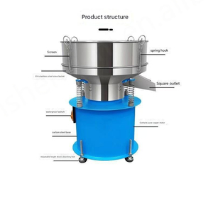 400MM Diamètre Petite Table Automatique Vibrant Tamis Shaker Machine Traitement des Aliments Industriels pour Poudre - Product Image 2