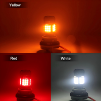 1156 1157 T20 LED clignotants lumière Blanc Rouge Ambre 1157 BAY15D ampoule led led P21W BA15S ampoule de frein de voiture