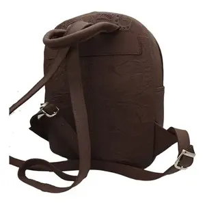 Mochila Fana Karolina Vintage de Cuero Genuino 5L con Cierre Antirrobo para Uso Diario Unisex - Product Image 3
