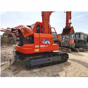 รถขุดขนาดเล็ก DOOSAN80 มือสองจากเกาหลี น้ำหนัก 8 ตัน เหมาะสำหรับงานฟาร์มและสวน ราคาดี ขายดี - Product Image 4
