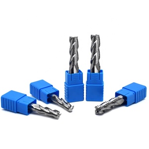 LISCA HRC55 Solid Carbide CNC Milling Cutter Roughing <strong>End</strong> <strong>Mill</strong> <strong>For</strong> Aluminum - Product Image 2