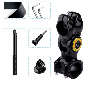 ไม้เซลฟี่แบบพับได้สำหรับมอเตอร์ไซค์  วัสดุอะลูมิเนียม ใช้ได้กับกล้อง Insta360 รุ่น 13 12 11 10 9 8 X4 - Product Image 5