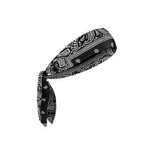 ที่คาด<span class=keywords><strong>ผม</strong></span>ผ้าฝ้ายเม็ดมะม่วงหิมพานต์พิมพ์ลายสำหรับผู้<span class=keywords><strong>ชาย</strong></span>และผู้หญิงสไตล์ยุโรปอเมริกันผมโยคะดูดซับเหงื่อพร้อมสายผูก - Product Image 6