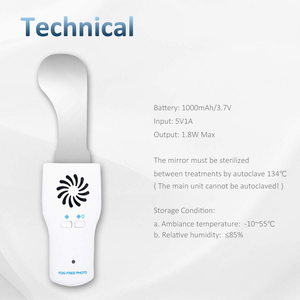 Juego Completo + 4 Espejos Dentales para Fotografía Oral, Espejos Oclusales y Ortodónticos, Reflector Bucal Lingual Intraoral para Dentistas, Máquina Antivaho - Product Image 5
