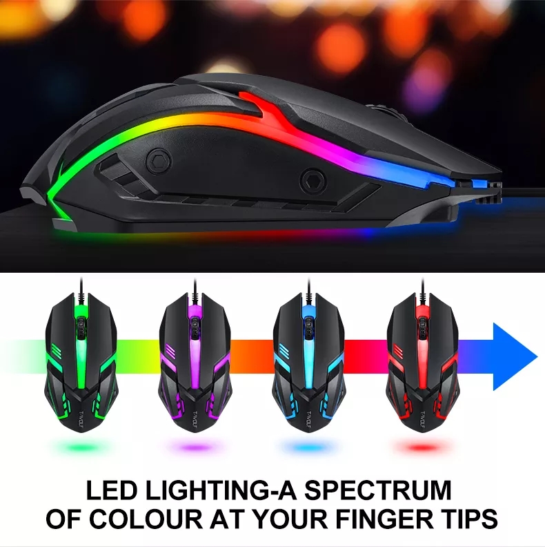 1 Dollar Mouse - High Performance Wired Optical USB