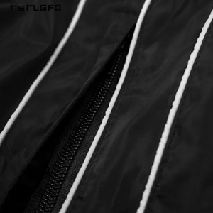 Custom Manufacturers Nylon <b>Men's</b> <b>Summer</b> Windbreaker <b>Jacket</b> and Waterproof Short Set Lightweight Streetwear Plaid Boxy Tracksuit - Product Image 5