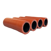Tuyau en silicone ignifuge personnalisé pour admission d'air haute température, tube de refroidissement droit en caoutchouc, tuyau en silicone pour camion