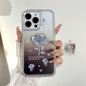 2025 nouvelle tendance brillant diamant Rose pour les filles étui de téléphone <span class=keywords><strong>incassable</strong></span> pour INFINIX Smart <span class=keywords><strong>10</strong></span> PLUS - Product Image 4