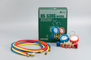مجموعة مقياس ضغط غاز التبريد HONGSEN R410a بضغط 4000 رطل لكل بوصة مربعة للتبريد - Product Image 4