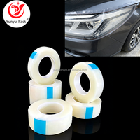 Film de protection spécial modifié Yunyu pour phares de voiture, film anti-rayures et anti-poussière pour lentilles, PE électrostatique