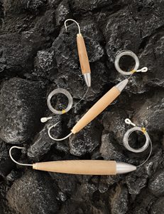 Plugs de pêche en cèdre de 4, 6 et 8 pouces, leurres en bois de cèdre naturel pour la capture du thon, du marlin et autres poissons carnivores - Product Image 4