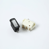 Interrupteur à bascule marche/arrêt, bouton poussoir, 3 broches, bornes haute tension, 250VAC, interrupteur à bascule pour bateau, 13*28