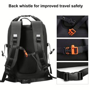 35L 방수 백팩 롤탑 드라이 백 (카약, 하이킹용) 고품질 20L 방수 백팩 아웃도어 스포츠 하이킹 - Product Image 6