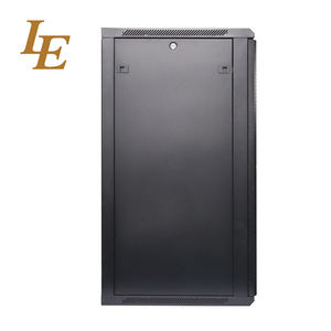 Gabinete de Montaje en Pared de 19 Pulgadas 18U 22U con Paneles Laterales Extraíbles, Ventiladores de Refrigeración y Ruedas (Opcionales), Embalaje Plano - Product Image 3