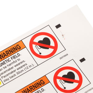 Carton d'avertissement de sécurité personnalisé étiquettes résistantes à la chaleur écran solaire extérieur autocollant résistant aux intempéries pour le transport - Product Image 4