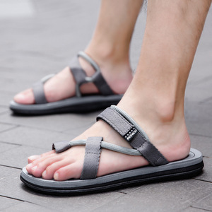 Sandali sportivi sportivi da uomo comodi pantofole regolabili supporto arco piatto impermeabile per spiaggia estate punta aperta - Product Image 5