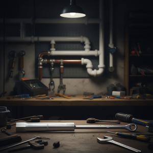 Llave para tubos Fervi 18x19mm con mango hexagonal para reparación de fontanería - Product Image 3