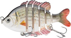 Factory Manufacturers Crank Lures Steel Artificial Hard Bait 7-Section Sinking Multi-Section Fish 10cm/16g Minnow <b>Fishing</b> Lure - Product Image 2