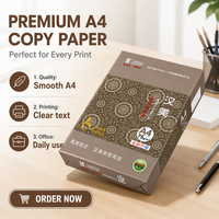 Papel de Copia A4 Confiable Directo de Fábrica, 75 g/m², Papel Blanco Profesional para Máquinas Copiadoras e Impresoras Láser de Uso Diario