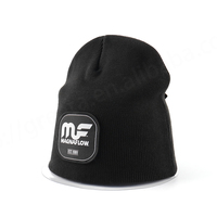 Gorro de Punto Acrílico 100% Unisex de Alta Calidad OEM para Invierno con Diseño de Personajes, Logotipo Bordado Personalizado, Lazos Cálidos y Camuflaje para Playa