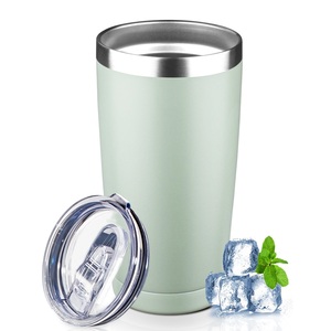 Tumbler in acciaio inossidabile No sversamento tazza da caffè isolata sottovuoto a doppia parete con incisione Laser facile da fissare nella tua auto - Product Image 1