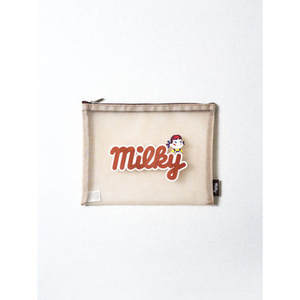 Grand sac en maille beige Peko-Qualité supérieure avec design élégant - Product Image 1