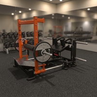 Nouvelle conception, ensemble complet, export direct usine, équipement de fitness et musculation, machine commerciale de gym 3D pour fessiers et poussée de hanche