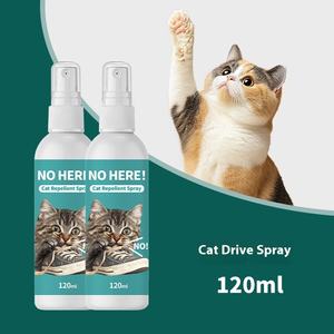 120-mililiter Sensor pengusir kucing plastik ramah lingkungan semprot Modern tempat istirahat hewan peliharaan efektif perawatan pembersih hewan peliharaan anjing - Product Image 2