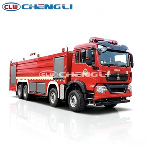 Camion-citerne HOWO 8X4 pour la lutte contre les incendies et le transport d'eau, capacité de 25 tonnes - Product Image 4