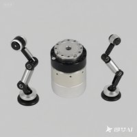 Module articulaire de co-robot exosquelette avec moteur BLDC intégré, réducteur harmonique et contrôleur de commande CC