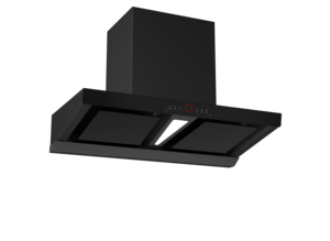 Cappa da Cucina a Forma di T WIE con Grande Aspirazione, Condotto/Senza Condotto, 18-20m/<span class=keywords><strong>min</strong></span>, 300W, Classe Energetica Efficiente, in Acciaio Inossidabile, Elettrica - Product Image 3