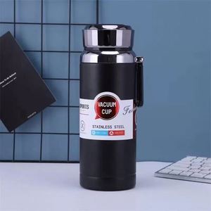 Digital Vaccum Metal Stainless Steel Led Smart Water Bottle 600mL 800ML 1000mL Stainless Steel Outdoor Sports Thermos Cup - Product Image 6