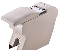 Boîte de rangement pour Console centrale de haute qualité, accoudoir, accessoires de décoration de style voiture, pièces pour Toyota Vios/Yaris, pièces