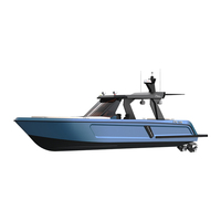 Yacht de pêche sportif en aluminium haute capacité pour plusieurs pêcheurs 10,8 m 230 CV