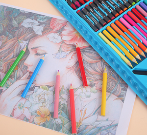 Set de Arte y <span class=keywords><strong>Dibujo</strong></span> de 150 Piezas para Niños, Set de Pintura con Caja Personalizada, Material Plástico de Colores, Tipo de Origen: Escritura, Colorido, Diversión - Product Image 6