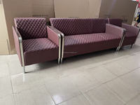 Sillón de Oficina Desmontable de Piel Sintética Moderna con Estructura Personalizada para Ahorrar Costos de Envío