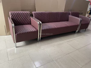 Sillón de Oficina Desmontable de Piel Sintética Moderna con Estructura de Acero Inoxidable, Ahorra Costos de Envío - Product Image 4
