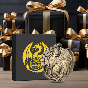 2025 sáng tạo <span class=keywords><strong>Griffin</strong></span> kim loại Xúc xắc Spinner với hộp quà tặng cho dand xúc xắc trò chơi bên ủng hộ - Product Image 6