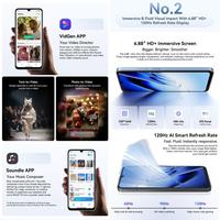 Meilleur prix Blackview WAVE 10 Téléphone portable étanche 8 Go + 128 Go 6,88 pouces Android 16 Unisoc UMS9230E Octa Core OTG 4G Smartphone