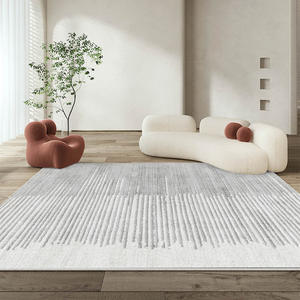 Tapis de style Wabi Sabi, rectangulaire, imitation cachemire, antidérapant, pour salon, chambre à coucher, bureau - Product Image 5