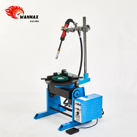 Kit complet de positionneur de soudage universel 30 kg avec pince et support de pistolet manuel, pour soudeur laser/à l'arc, serrage 10-210 mm
