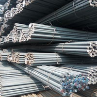 Barre en acier filetée résistante sismique HRB400/500/600, diamètre 16-25mm, barre en acier filetée pour le béton de construction