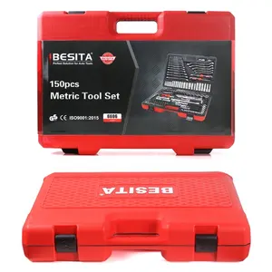 Promotional Toolbox Repairing Auto Car Repair Kit 150pcs Kit Car Tool Set