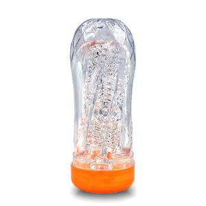 Volwassen Mannelijke Handleiding Vliegtuig Ontwerp Masturbator Cup Cock Ring & Wand Massager Self-Plezier Seksspeeltje - Product Image 3