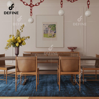 Meubles de restaurant modernes en marbre, ensemble table et chaises avec solutions personnalisées, boutique unique pour usage hôtelier