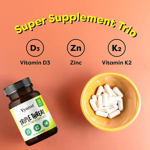 Cápsulas de Vitamina D3 K2 OEM/ODM de Alta Calidad, Apoyan la Salud Ósea, Refuerzan la Inmunidad, Promueven la Absorción de Calcio - Product Image 3