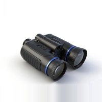 Dispositif de vision nocturne PVS132 à fusion thermique et visible, trois modes, faible luminosité, portée 4 km, GPS Beidou, IP65, pour la chasse et la surveillance
